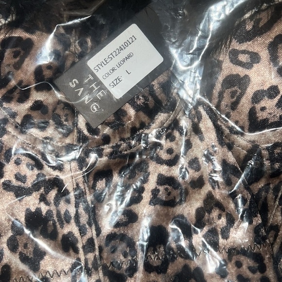 Women’s FURRY BLACK/LEOPARD CORSET COSTUME TOP | NEW/NWT!!😸😻🖤😸😻 - Picture 10 of 10